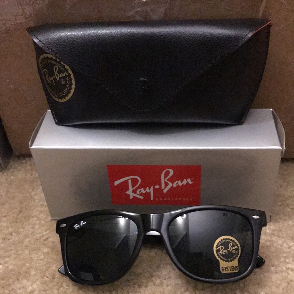 Men’s Ray-Ban Sunglasses (Black)